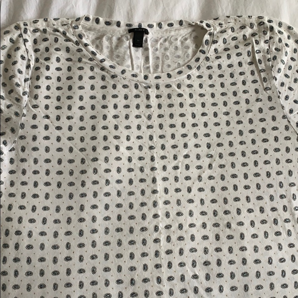J Crew Patterned T